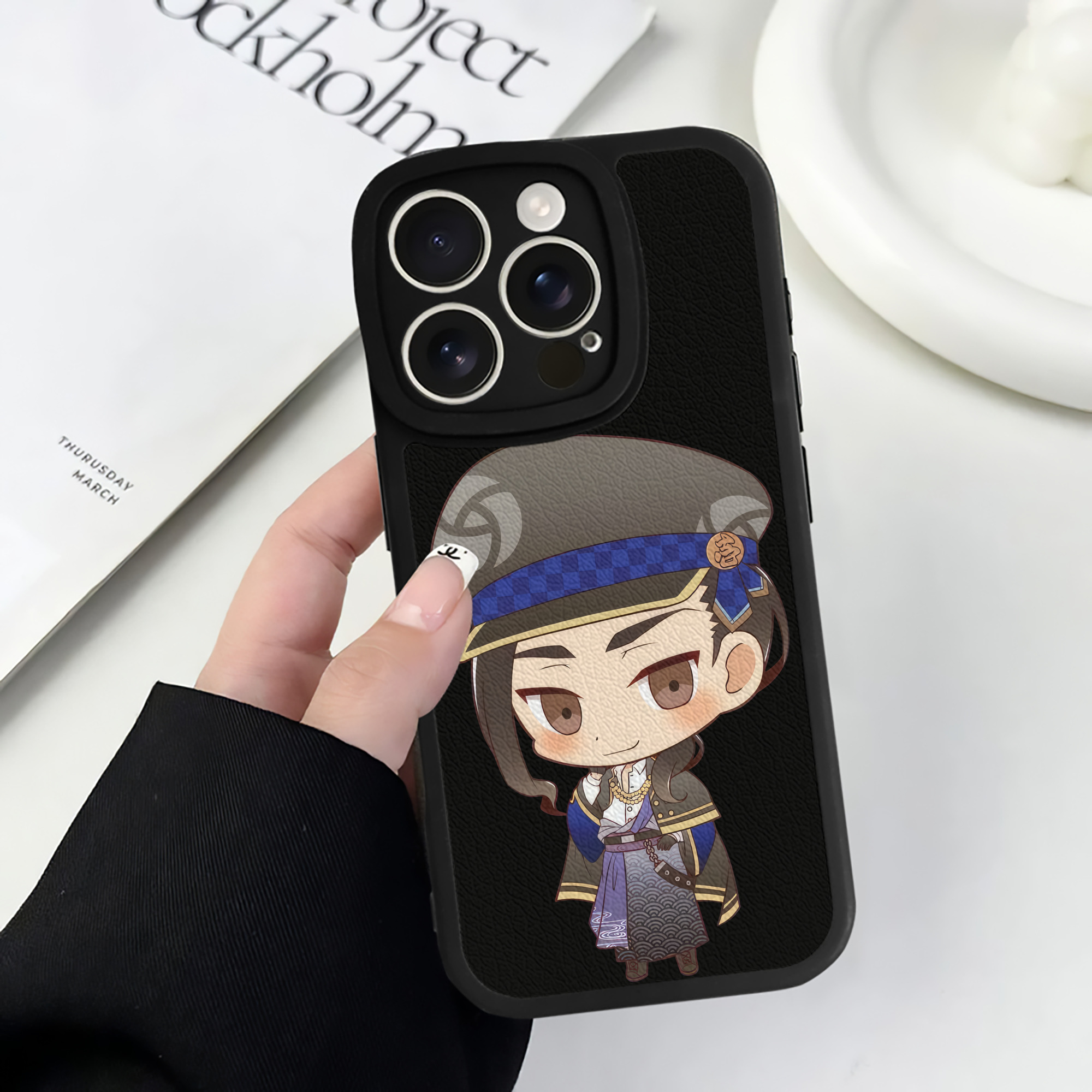 （画像用） 東京リベンジャーズ Tokyo Revengers 【iPhone 16シリーズ対応】シリコンスマホケース（レザー調） 材質：シリコン